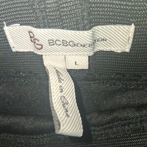 BCBGeneration Black Sequin Mini Skirt